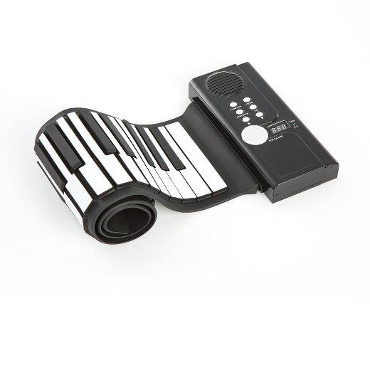 49/61 Keys Roll Up Piano With Durable Silicone Keyboard&Speaker Battery Operated