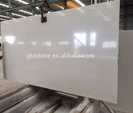 Snow White Artificial Marble Stone Slab