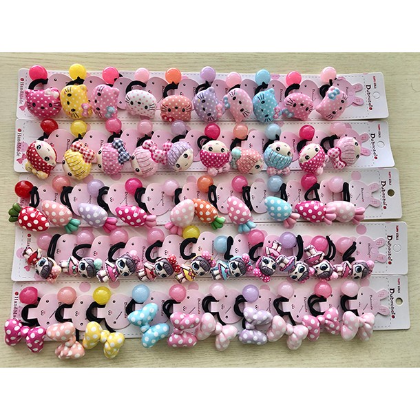 Stereoscopic rubber band environmental friendly acrylic material