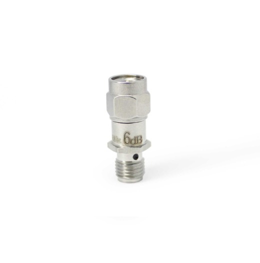 SMA coaxial fixed attenuator,DC to 6GHz,2W 6dB Attenuator