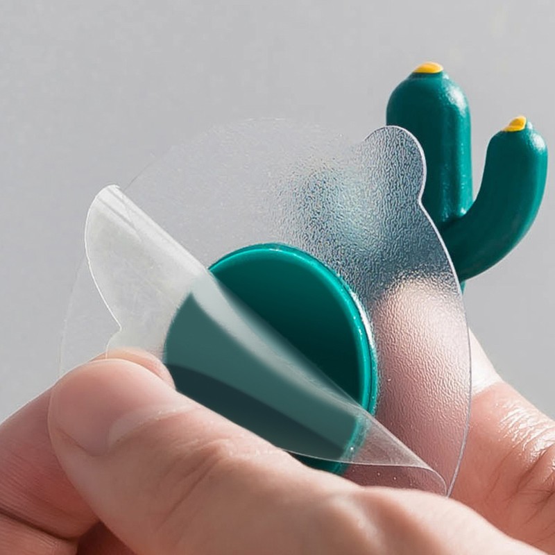 Creative and cute hooks with strong adhesive load-bearing walls perforation-free sticky hooks door back wall hanging dorm walls no marks