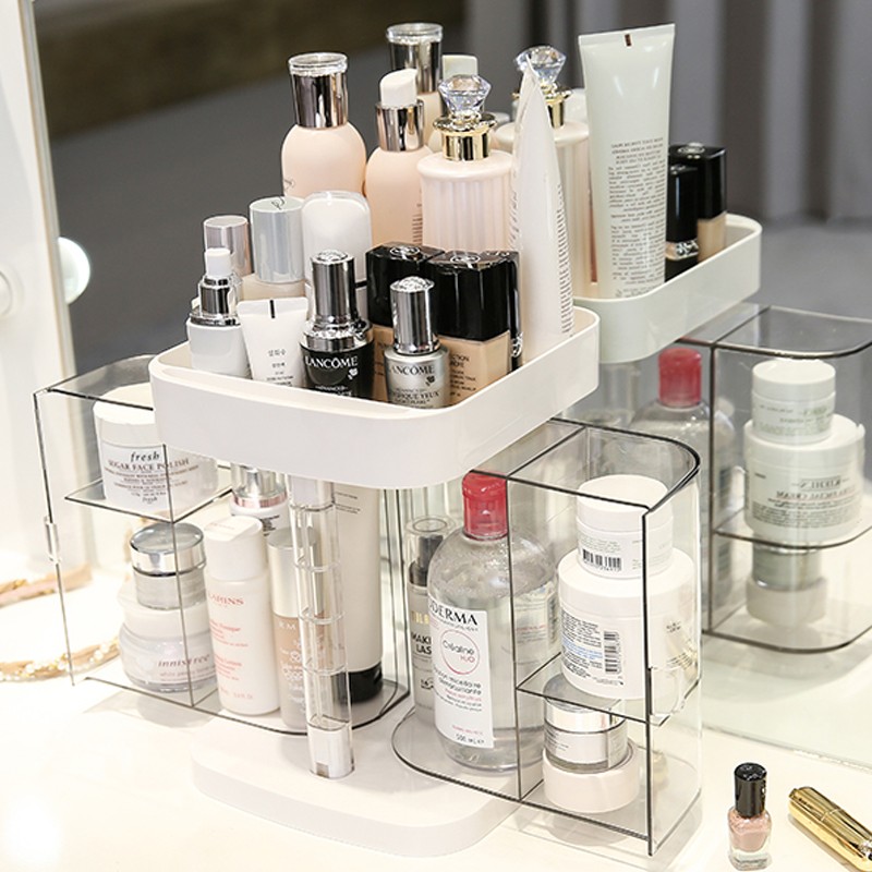 Transparent cosmetic case