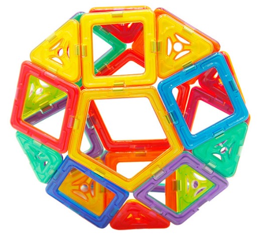 Magnetic Building Blocks for Children
