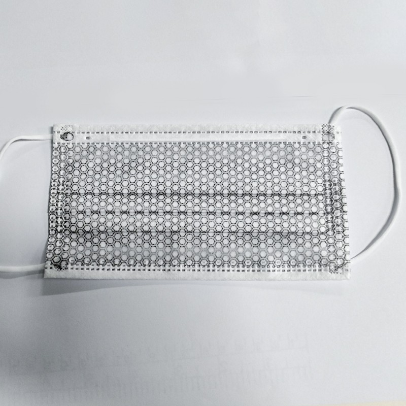 Geometric patterns disposable respirators are dust - proof, smog - proof and droplet - proof