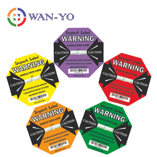 Impact Indicator  functions same as ShockWatch to solve cargo damage manufacturer TAIWAN