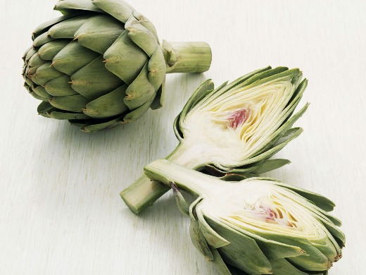 White Fresh Artichokes, From Tunisia 