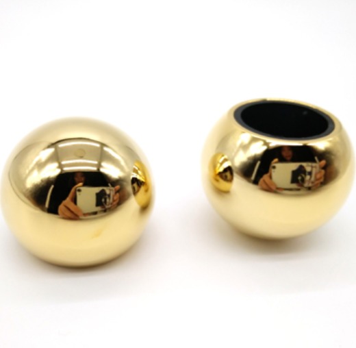 Round ball shape zamac perfume lid wholesale
