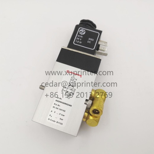98.184.1051 4/2-way Valve 2625.484.0153 Heidelberg Machine Valve Machinery Parts