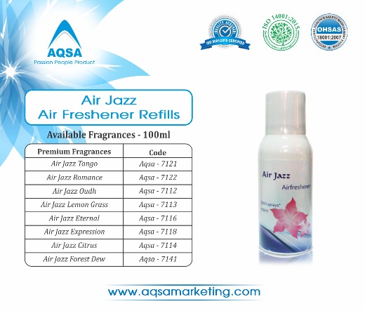 Air Jazz Freshener (REFILL 100 ml)