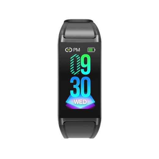 Manufacturers Directly Sell V1 Smart Bracelet 5 Colors Touch Screen, Heart Rate Blood Pressure Monitor Waterproof Sports Watch