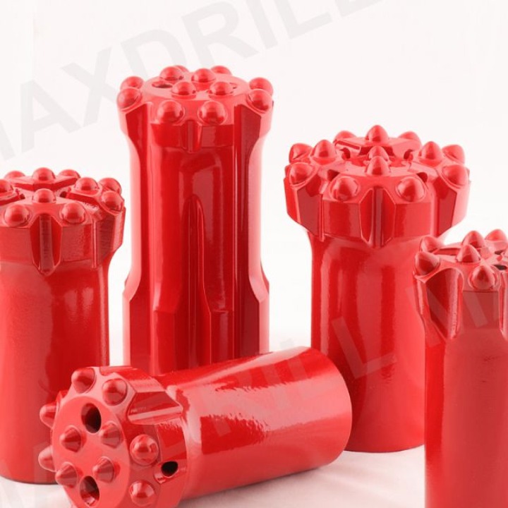 Maxdrill thread Drill Bits T38 64mm Button Drill Bit 