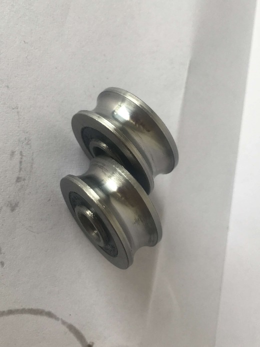 Low Frictional Resistance Custom Ball Bearings GCR15 LV 203 ZZ 17*25*58mm