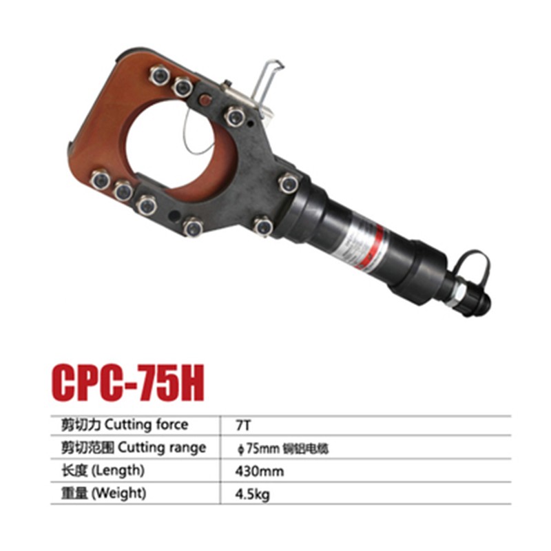Split hydraulic scissors