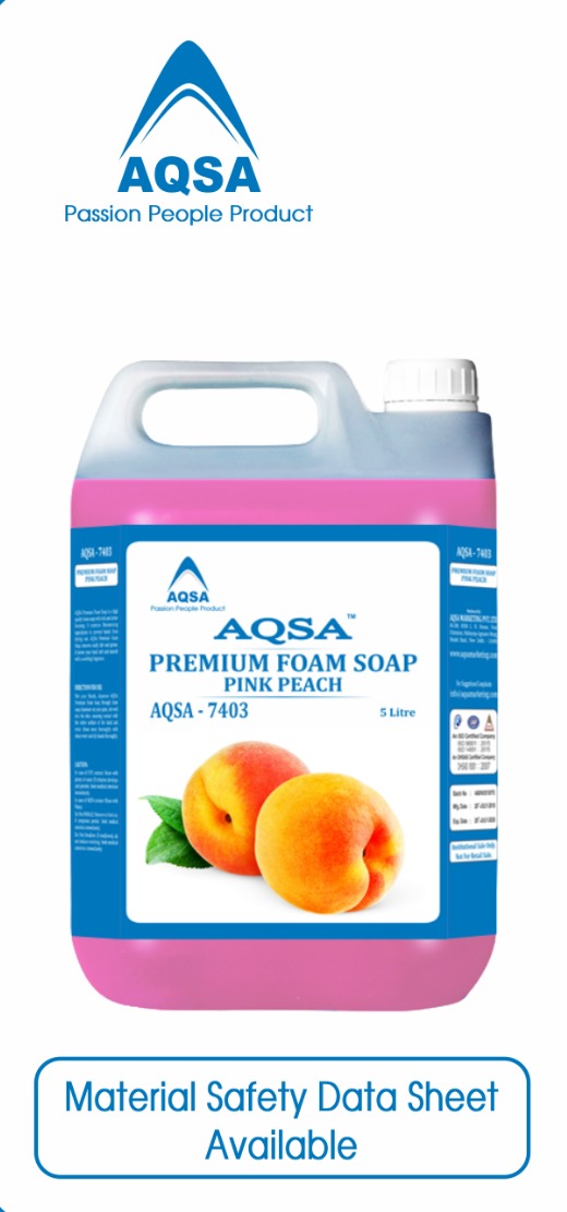 Premium Foam Soap Pink Peach 