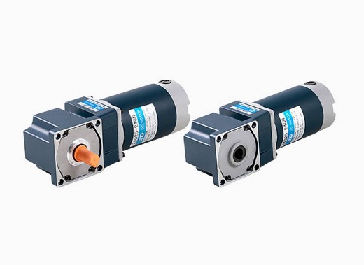 DC Spiral Bevel Right Angle Brush Gear Motor