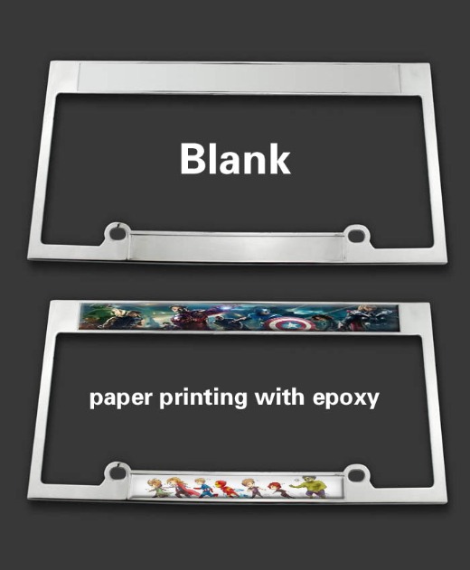 Plastic License Plate Frames Custom License plate frame