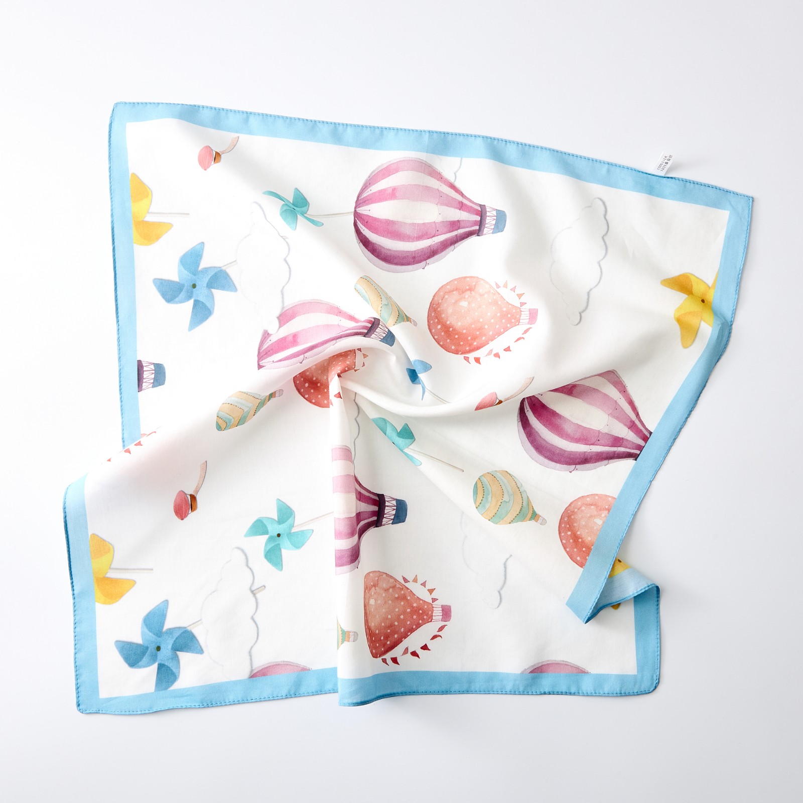 Silk cotton baby scarf for children