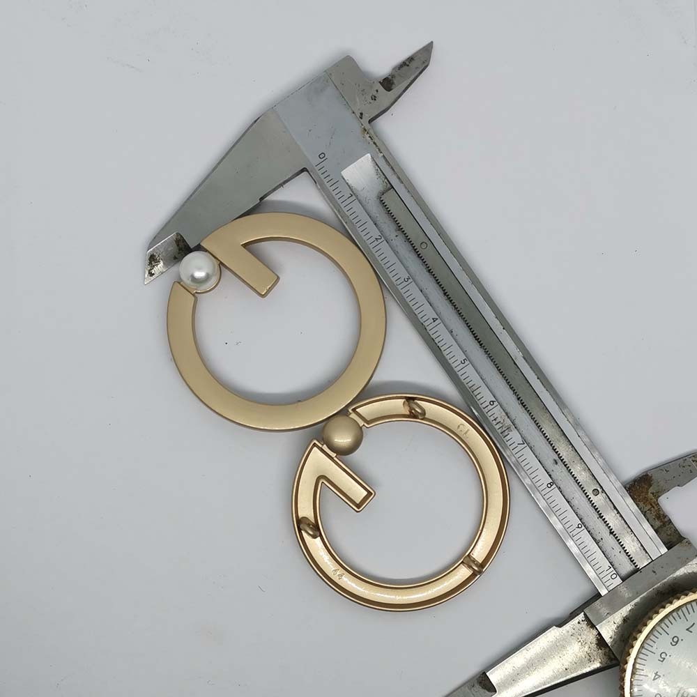 Pearl metal buttons vintage delicate fragrance wind coat accessories