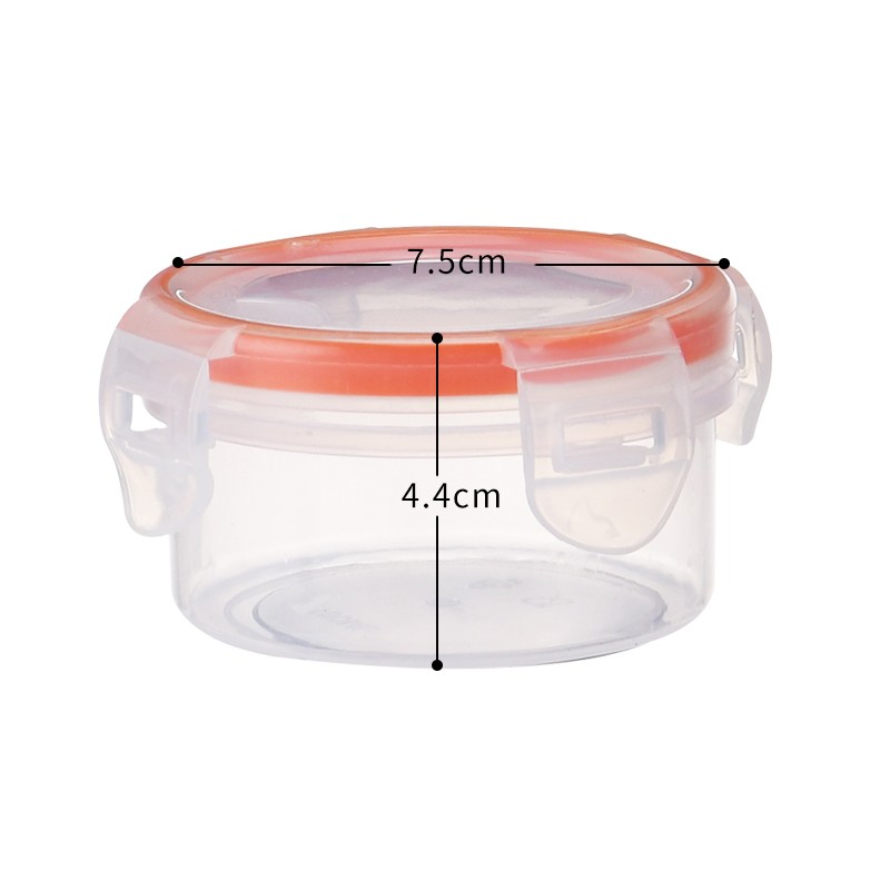 Plastic a set of food grade crisper for 3 PCS