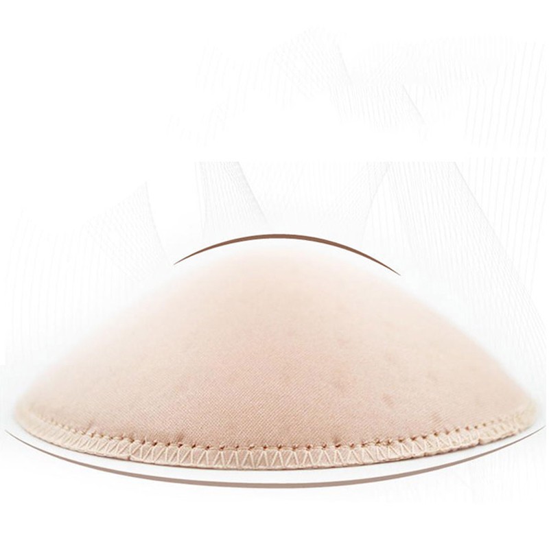 Swimsuit sponge chest cushion insert padded underwear bra cushion insert thin collar bra bikini cushion insert 2 sets single color