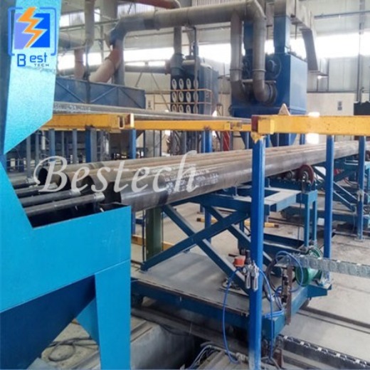 Steel Pipe Internal Wall Shot Blasting Machine