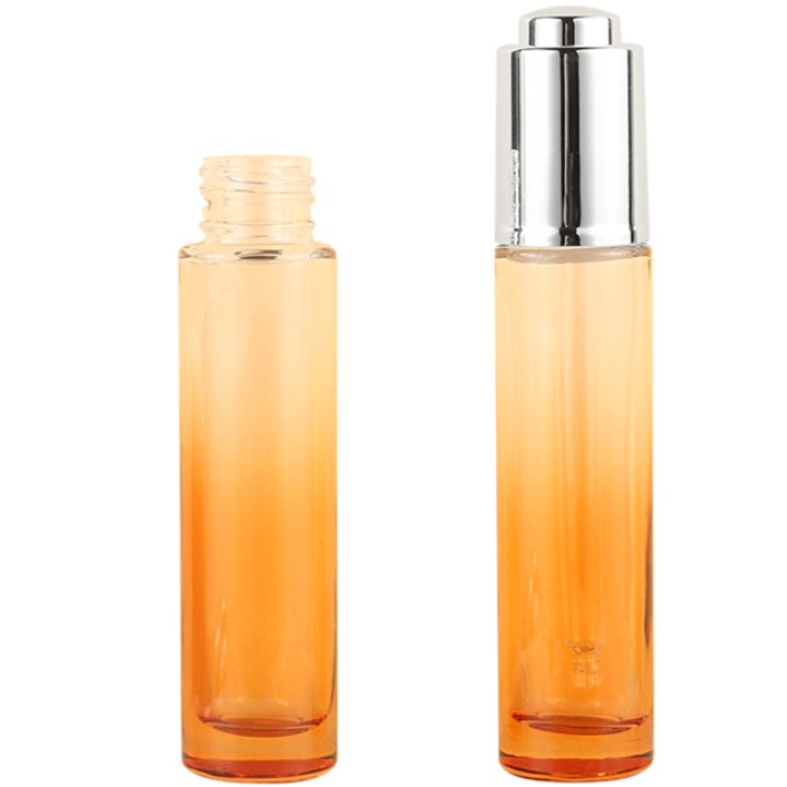 Popular 20Ml Skincare Dropper Glass Bottle For Cosmetic Serum