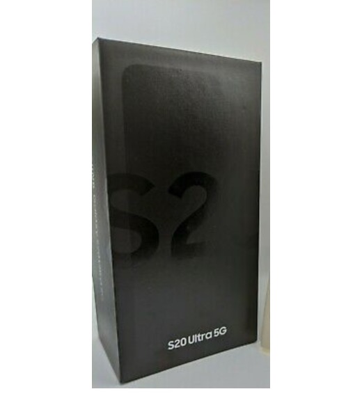 Samsung Galaxy S20 Ultra 5G 512GB Dual-SIM SM-G988B/DS Grey Factory Unlocked