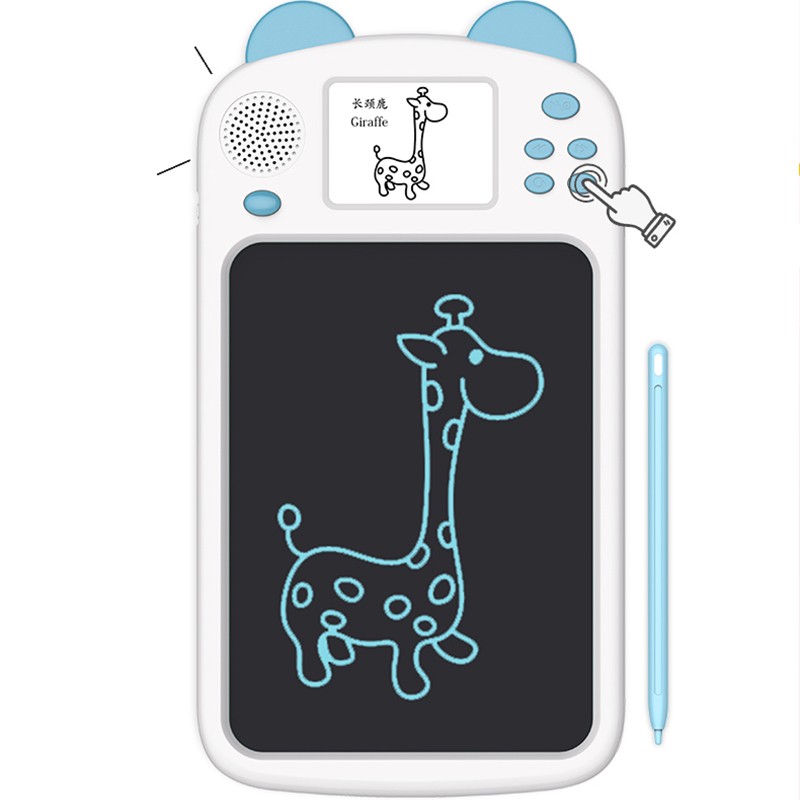 OKAI Children's Drawing Board Portable handwriting Board Light energy electronic small blackboard children's drawing graffiti drawing board
