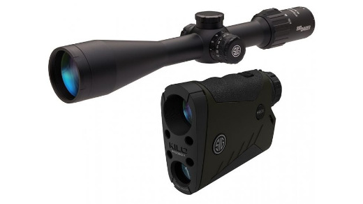 Sig Sauer SIERRA3BDX 4.5-14x44mm Riflescope Combo Kit w/ Sig Sauer KILO1800BDX 6x22mm Laser Rangefinder