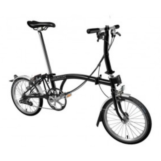 Brompton S6L 2020 Folding Bike Black (USD 1039)