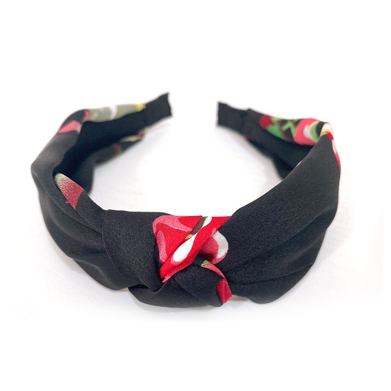 Ladies' accessories large satin floral headband