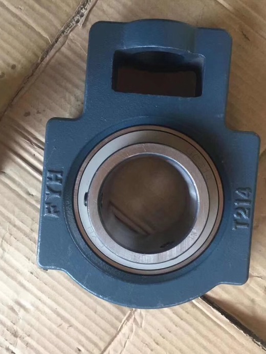 Large Rated Load Square Flange Pillow Block Bearing NAP201M High Efficiency