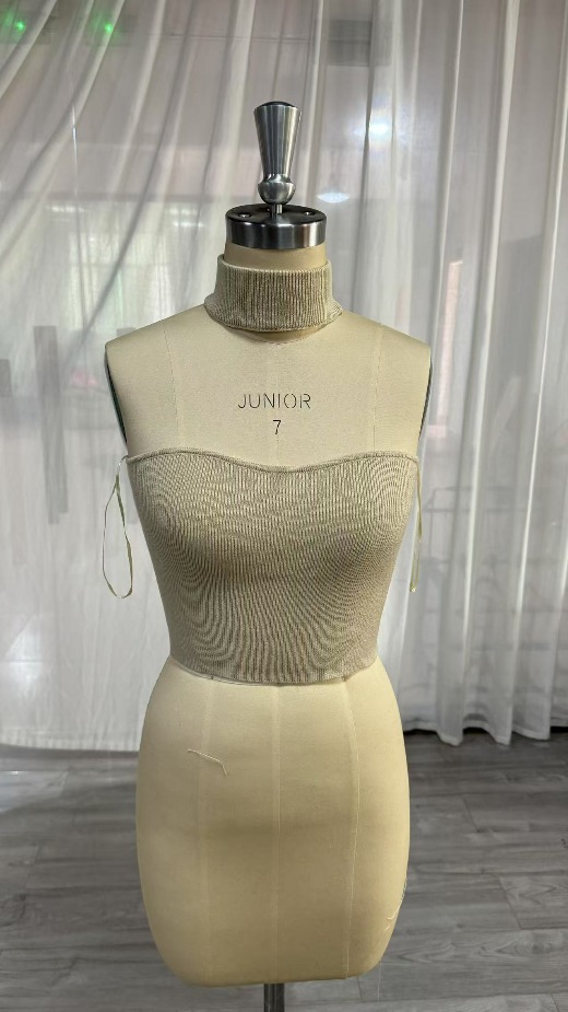 Sexy hottie off-the-shoulder design sweater/knitwear support customization