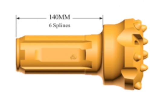 DTH Drill bits for CIR 110A hammers