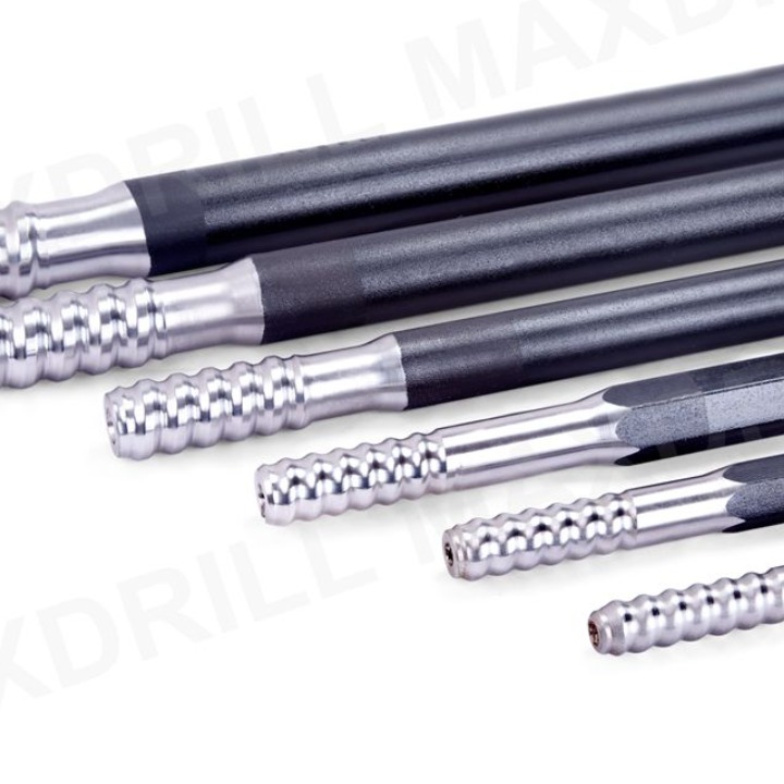 Extension Rod 3.66m MF Rod Drill Rod With Threads T45/T45 