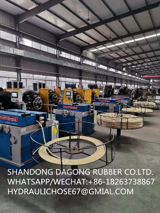 Agricultural machinery hydraulic rubber hose