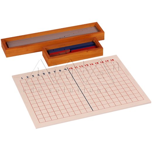 Subtraction Strip Board inc strip Tray  M019