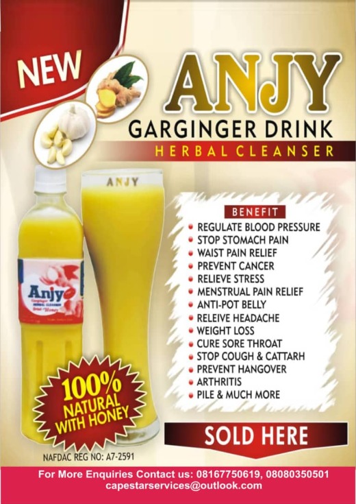 HEALTHY LIVING with ANJY GARGINGER CLEANSER