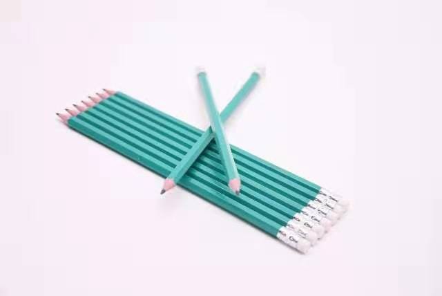 Hot plastic HB pencils