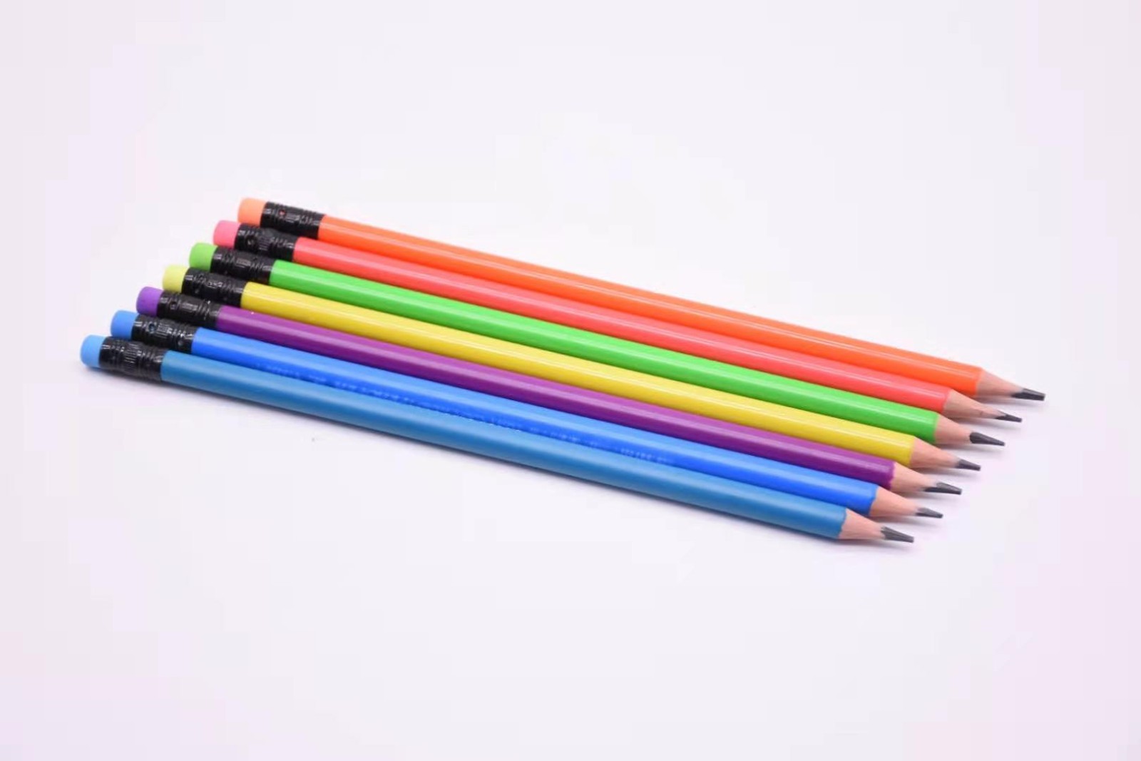 Hot plastic HB pencils