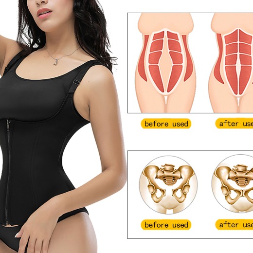 Custom Logo Waist Trainer Wholesale Double Straps Neoprene Slimming Waist 