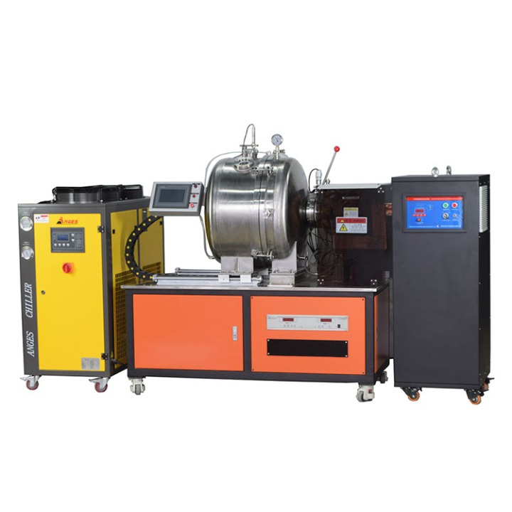 Vacuum induction furnace for metal phase diagram research