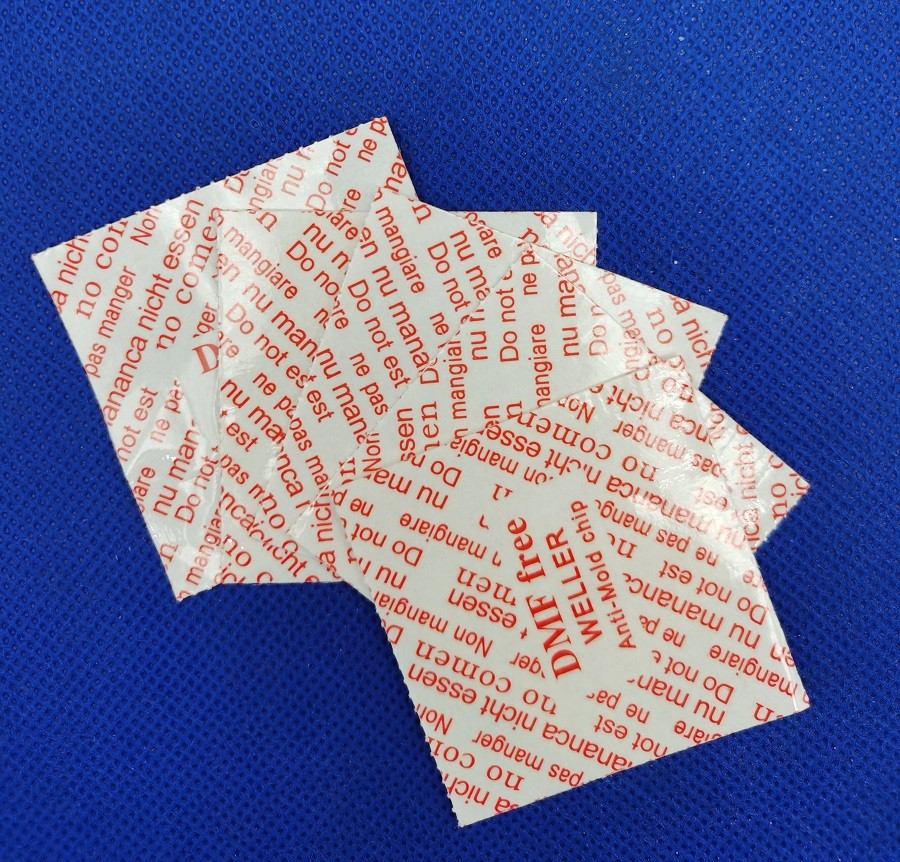 Mildew proof sheet desiccant