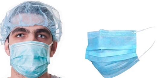 Quick Shipping FDA CE Approved Non Woven Breathing Protection Anti Virus 3Ply Disposable Face Mask   