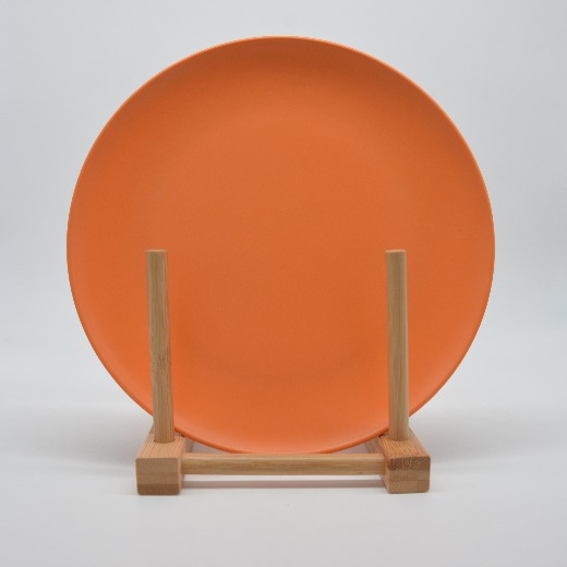 Coloful BPA free Reusable Eco Bamboo plate