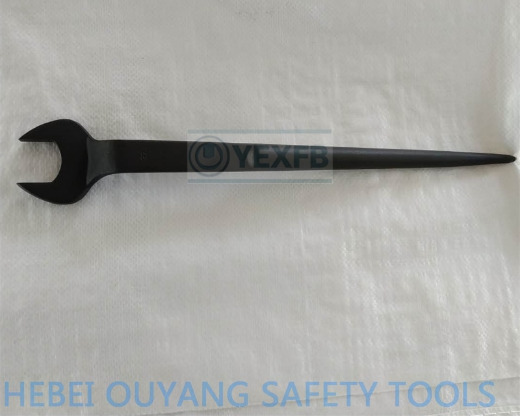 40 Cr-V Steel Open End Spud/Construction Spanner/Wrench 32 mm,Punch Forged 
