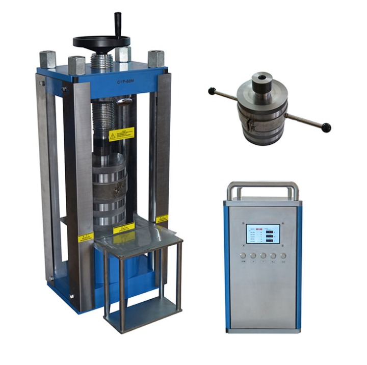 Desktop electric cold isostatic pressing machine for material research lab