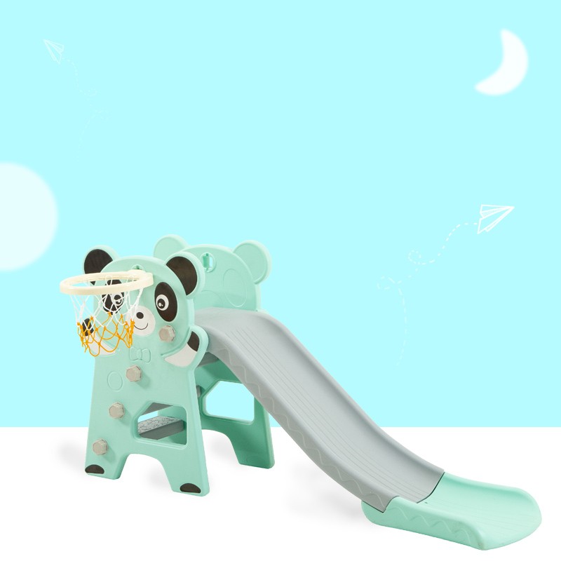 Small slide Indoor slide combined with cartoon for children