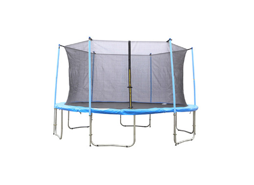 trampoline with enclosure