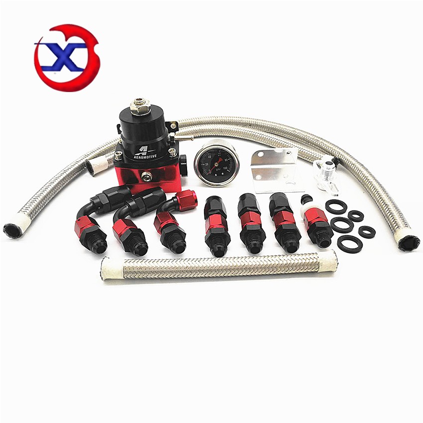 Vehicle modified fuel pressure regulator fuel supercharger turbocharger